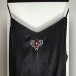 Natori Women's Vintage Black Short Chemise Slip Nightie Sz S Photo 1