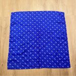 Grey Goose 100% Silk Scarf Royal Blue w/ Goose Print Photo 5