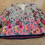 Anthropologie Fig & flower small colorful blouse Photo 0