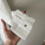 Melissa Odabash Honour Lace Beach Long Sleeve Romper Size Large White NWT NEW Photo 4