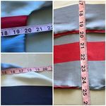 ZARA  Women’s Red Blue Striped Boxy Oversized Blouse S Nautical Preppy Sailorcore Photo 5