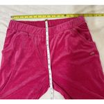 Juicy Couture EUC Juicy Couture Hot pink BARBIE velvet joggers womens -size 2xL Plus Photo 4