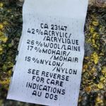 Talbots Italy Mohair Green Boucle Sleeveless Sweater Photo 6