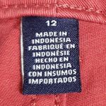 CHAPS  Coral Capri Pants Size 12 Photo 2