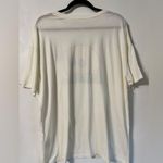 Hurley  Women’s Pegasus Oversized Boyfriend S/S Tee Cream Size L NWOT Photo 3