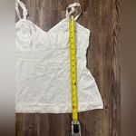 Richform Vintage White Floral Lace Nylon Slip Cami Large Coquette Babydoll Cute Photo 3