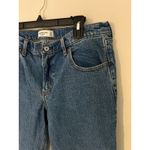 Abercrombie & Fitch  The 90s Straight Mid Rise Jean Denim Dark Wash 12S 31 EUC Photo 9