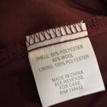 Modcloth  Wool Blend Full Skirt Midi Burgundy Size L Photo 4