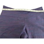 Tuff Athletics  Leggings Womens Size M Yoga Waistband Zip Pocket Heathered Plum Photo 3