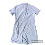 Everlane ✨ The Cotton Weave Pinstripes Sz. 4 Romper✨ Photo 9