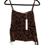 Lisa Says Gah NWT Buffy Tank in Wild Hearts Brown MEDIUM Photo 2
