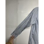 Gap  Men’s M Blue White Plaid Button Down Shirt Long Sleeve Classic Fit Photo 1