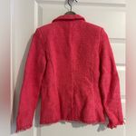 Frances Valentine Elle Fringe Blazer Pink Size XS Photo 9