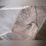 Shades of India cinnamon gauze floral top blouse embroidered spring boho classic White Size undefined Photo 2