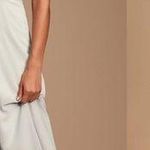 Lulus Lulu’s Dearly Loved Light Grey Flutter Sleeve Maxi Dress
XS Photo 0