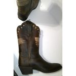 Ariat New NWT NIB Womens 7  Boot Western Distressed Heritage Liberty Leather Brow Photo 5