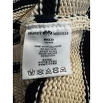 Brandy Melville  100% Cotton Striped Sweater Cream Navy Breton Pullover One Size Photo 5