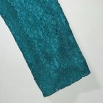 LC Lauren Conrad NWT Size 12 Teal - Floral Lace Vintage Charm Blazer Jacket Photo 2