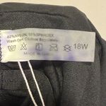 HOLI PICK Black One Piece Swimsuit 18W Off Shoulder Ruffle Criss Cross Photo 7