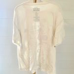 Disney  Mickey Mouse Graphic T Shirt Cream Oversized Size M Photo 2