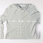 Daily Ritual Anthropologie Black and White Pullover Hoodie Size S Black Photo 3