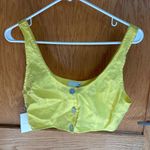 Wilfred Free Aritzia  Sisley Yellow Tank Bralette Top Photo 0