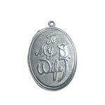 Lovely Vintage Silver “To My Wife” Pendent Photo 0