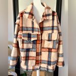 POL  Flannel Oversized Jacket Photo 3