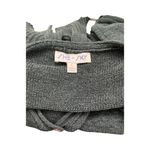 She & Sky Green Knit Henley Loose Knit Pullover Sweater Women’s Size Large Photo 5