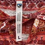 Kuhl  Sleeveless Tank Top Women's Large‎ Flora Blouse Silk Blend Pink Orange Photo 3