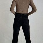 Madewell Curvy '90s Straight Leg Jeans Full Length Belmer Black Womens Size 25 Photo 2