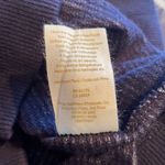 Free People long sweater stripe tunic scoop neck Small pullover navy top Photo 7