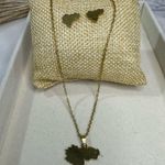 Beautiful chain with the map of Venezuela. Bohemian style Photo 2