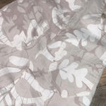 Anthropologie Maeve overalls linen boho jumpsuit printed xs boho spring casual Photo 4