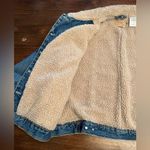 C.E. Schmidt Workwear Jacket womens large Blue Denim Insulated Coat Photo 4