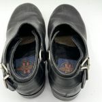 NANA Vintage Late 80s Early 90s Black Leather Single Buckle Shoes Size UK 4 US 6 Photo 7