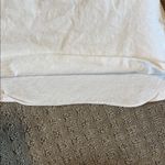 ZARA  Women’s White Ruffle Crop Top Size S Photo 3