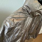 Lululemon /Barrys Colab Metallic Silver Jacket Photo 5