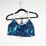 Savage X Fenty Women's Running Hot Low Impact Lace Up Sports Bra Sz XL Blue Photo 8