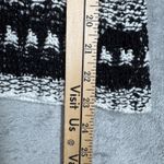 Chico's  Sweater Womens 0 S 4 Black‎ White Open Knit  Short Sleeve Top Coastal Photo 8