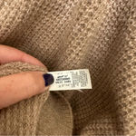 Aerie  V-Neck Hoodie Pullover Sweater Oversized Fit Tan Women's Size Small Photo 2