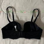 Elegant Black Lace Bra with Rhinestone trim Size undefined Photo 1
