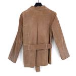 VTG OUTBROOK Suede Leather Jacket Tan L Size L Photo 10