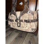 Woman’s Brown/Tan Western Purse Shoulder Purse Tan Photo 1