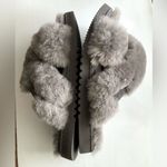 Sheepskin indoor outdoor slippers 🔥🔥🔥 Gray Size 10 Photo 2