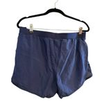 Under Armour NWT  Navy Blue Athletic Running Short Size Large Photo 2