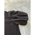 a.n.a  Womens Black Puff Sleeve T Shirt Top Large Size‎ Cotton Blend Casual Photo 3