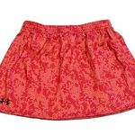 Under Armour reversible mesh mini skirt athletic orange gray small pull … Photo 0