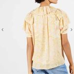 Ted Baker Frisis Frill Printed Short Sleeve Blouse Top Size 1 US 4 Photo 3