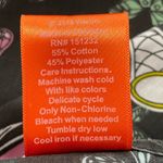 Nickelodeon SpongeBob Square Pants Catching ButterfliesScrub Top Black Size 1X Photo 5